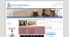 Desktop Screenshot of jakarta-apartment.net